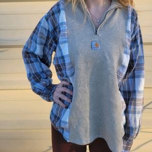 Oatmeal Carharrt Flannel Rework